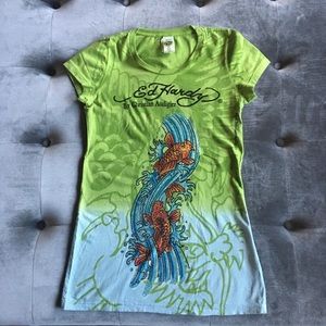 Ed Hardy by Cristian Audigier short sleeve tee